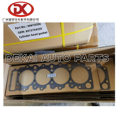 8 97375435 0 Isuzu 예비 품목 실린더 해드 틈막이 8973754350 4HK1