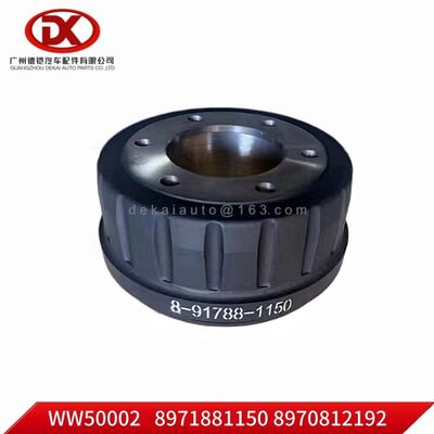 브레이크 드럼 8971881150 8970812192 8 97188115 0 8 97081219 2 ISUZU 4HG1/4HG1-T/4HE1/4HK1/700P/NPR/NQR 트럭 부품